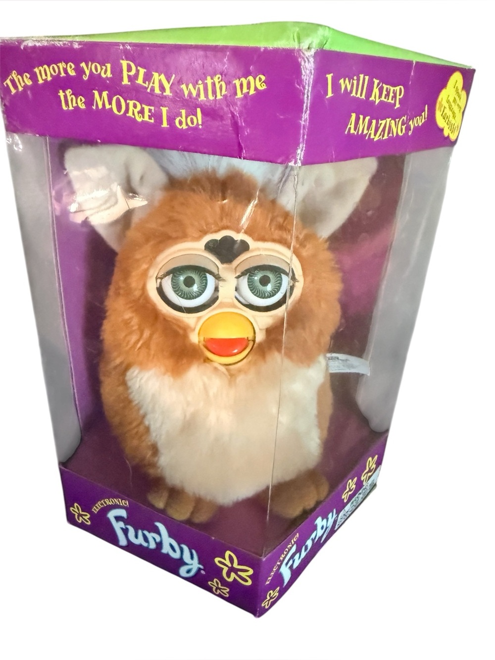 New Sealed Never opened or activated. "Coffee" Furby.